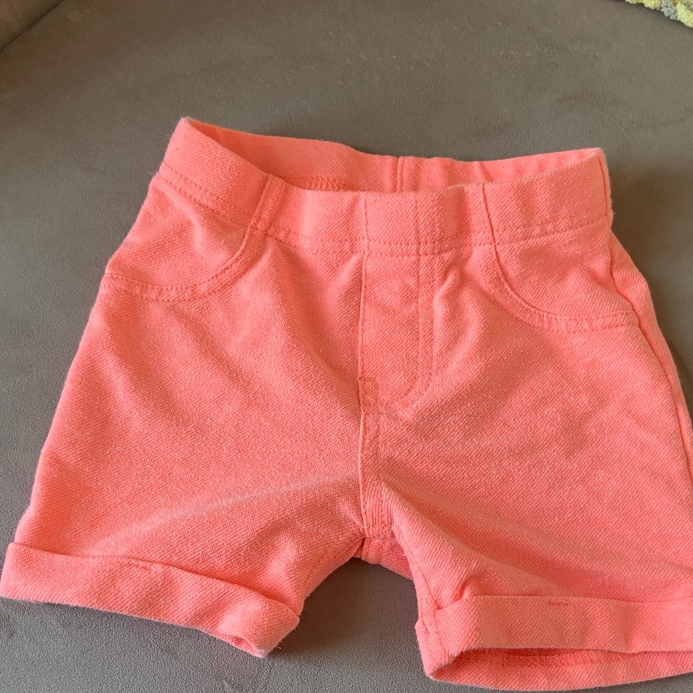 3/$15 Garanimals Vibrant Orange Kids Shorts